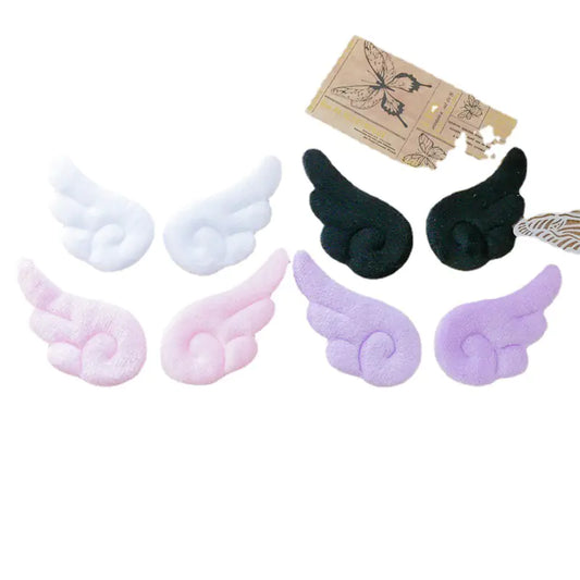 Cute Plush Angel Wings DIY Hair Accessories and Decor