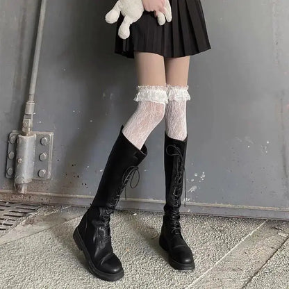 Knee High Lace Thigh High Socks