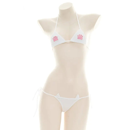 Cat paw 3-Tie Bikini