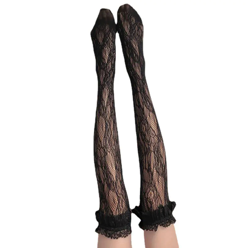 Knee High Lace Thigh High Socks