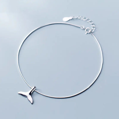 Whale Tail Foot Bracelet